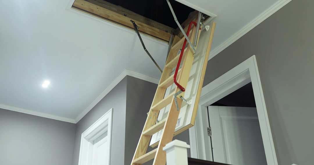 attic ladder installation