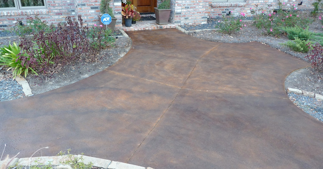 concrete staining service