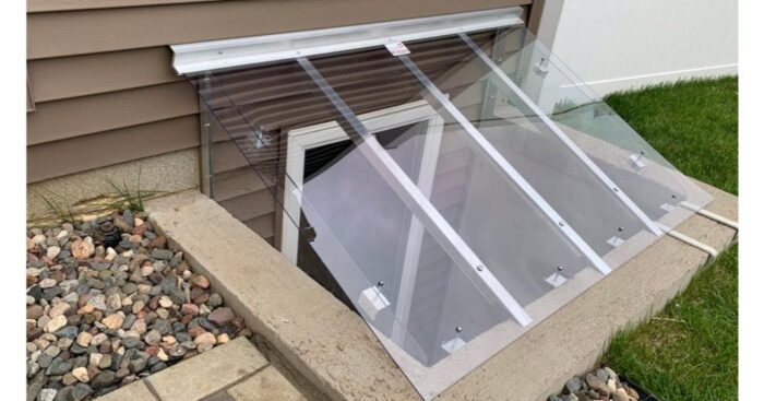 window well cover installation