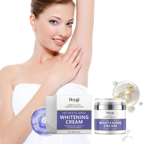 Hoygi Intimate Area Lighten Anti-Aging Acne Treatment Body Black Dark Spot Remover Quick Whitening Face Bleaching Beauty Cream