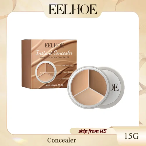 Eelhoe Cover With Concealer To Eelhoe Cover Facial Blemishes Pimples Tears Dark Circles Under Make Face For A Natural Look