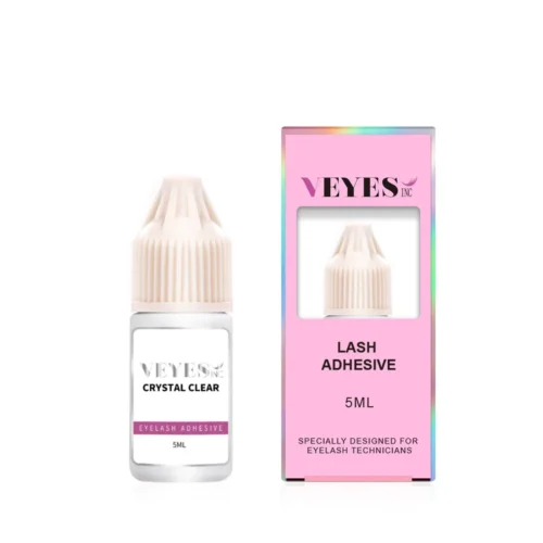 Veyes Inc 5ml Eyelash Extensions Glue Veyelash 1 Second Fast Drying Clear Lash Adhesive 4-6 Weeks Retention Volume Makeup Tool