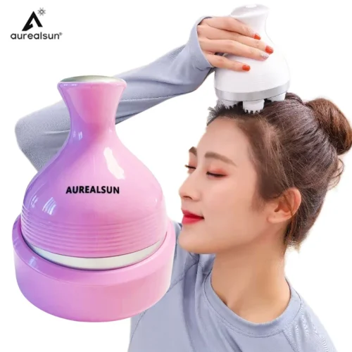 Electric Head Massage Health Care Antistress Relax Body Massagem Deep Tissue Wireless Scalp Massager Prevent Hair Loss Relieve