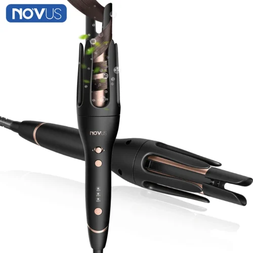 NOVUS Automatic Hair Curler Ceramic 32 Mm Big Roll Negative Ion Fast Heating 30 Min Auto Shut Down Hair Styling Appliances