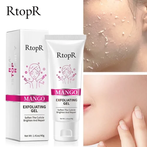 Facial Scrub Cleanser Gel Skin Care Exfoliating Cream Whitening Moisturizing Repair Acne Blackhead Face Wash For Cleaning