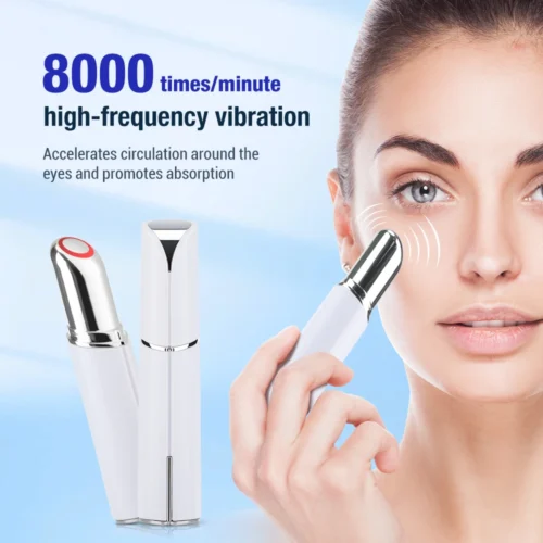 Home Electric Eye Massage Beauty Instrument Heated Eye Skin De-Bagging Face Reduce Fine Lines Care Instrument For Neck