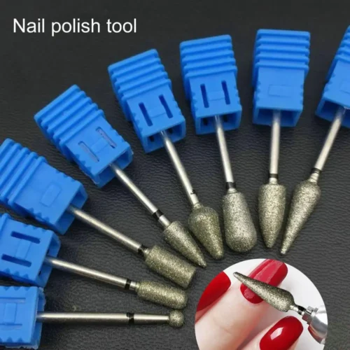 Carbide Nail Drill Bit Anti-Rust Professional Acrylic Nail Grinder Bit Nail Art Salon Manicure Pedicure Sharpen Remove Tool